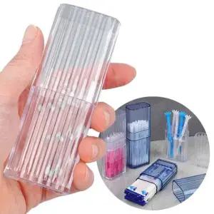 휴대용 소품통 미니 투명 여행용 수납케이스 보관함