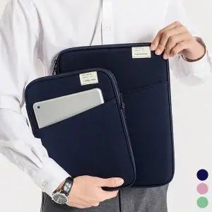 [셀러에이드]무지 캔버스 아이패드 태블릿 파우치 LM-0114