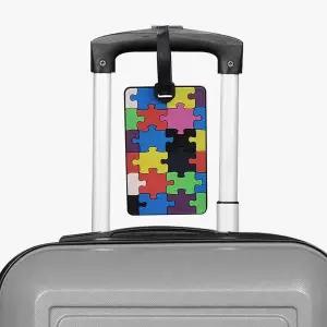 여행가방이름표 캐리어 가방 골프백 네임택 퍼즐모양