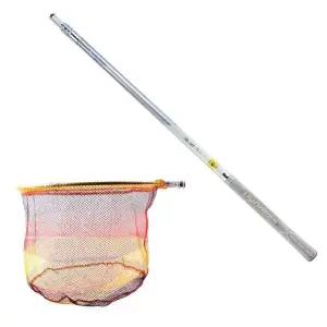 3단 길이조절 민물뜰채 뜰채망 세트 뜰채대 뜰채망 물고기뜰채