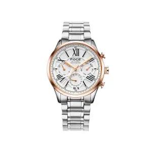 매장정품 FOCE 43mm 멀티펑션 남성 메탈 손목시계 FM7547WRG