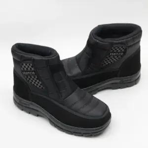 [옷자락]남성 보온화 바이크 겨울야외작업 FW 패딩부츠 신발