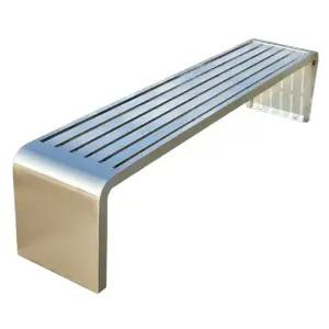 야외 의자 벤치 체어 버스정류장 테라스 대기 스테인레스