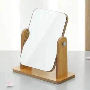 우드스탠드 각도조절거울 탁상거울 화장거울 메이크업 화장대 화장품 인테리어