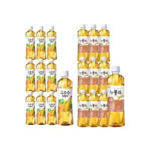 웅진 옥수수 수염차 500ml 10개+ 누룽지차 500ml 10개 20개