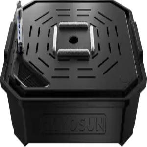 VIVOSUN 4팩 플렉스피드 셀프 워터링 포트 수도 계량기 및 유지 관리 창이 있는 자동 관개 패브릭 베이스