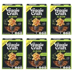 채소 공예 농장 엘보우 파스타 - 새로운 개선된 레시피 단백질 렌틸콩과 완두콩이 들어간 콜리플라워 면 텐
