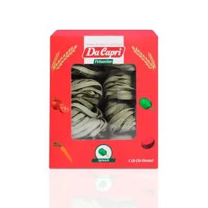 다 카프리 시금치 페투치네 (2팩) 장인 홈메이드 파스타 16온스 100 천연 및 식물성 만들기 쉽고 빠른 요리