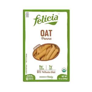 펠리시아 텐 프리 파스타 오트 펜 51 통귀리와 현미로 만든 통곡물 면 이탈리아에서 설계된 천연 섬유 성분