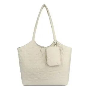 [라일리] Rly 패션 여자 빅사이즈 쇼퍼백 퀼팅 손가방 캐주얼