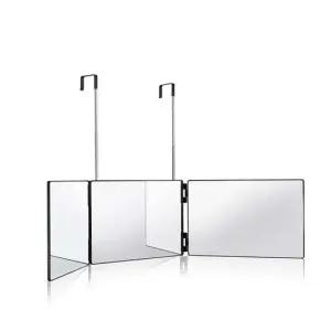 [무료배송] 셀프컷 3단 거울 미용 이발 메이크업 접이식 걸이식