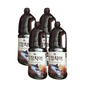 사조 참치액 액젓 2.1kg x 4개