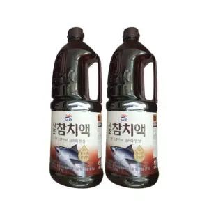 사조 참치액 액젓 2.1kg x 2개