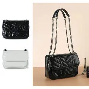 [콩심팥심]FC38 퀼팅패턴 클래식 가죽 여성 체인핸드백 크로스백