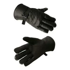 [콩심팥심]겨울 바이크 라이딩 활동성 좋은 방한 털장갑 라이더장갑