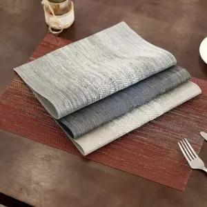 4개 레스토랑 테이블 매트 고급 식탁 깔개 식탁매트 테이블매트 식탁보 데스크매트 티코스터