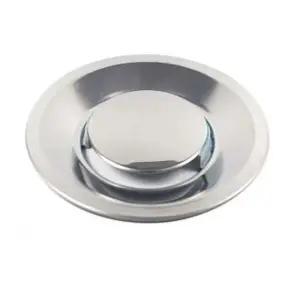 (2개묶음) 씽크대 스텐 속뚜껑커버(14.5cm) 싱크대 트랩 배수구 커버 속뚜껑 스테인레스