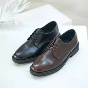 [옷자락]남성 정장 유광 가죽 블랙 브라운 낮은굽 로퍼