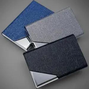 [옷자락]남성 비즈니스 자석 내장 명함홀더 카드 지갑