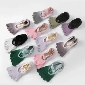 요가 필라테스 그라데이션 투톤 논슬립 발가락 양말 논슬립덧신