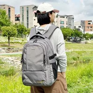 [옷자락]남녀공용 여행 등산 레저 멀티포켓 빅사이즈 백팩
