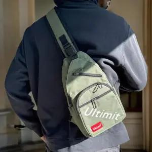 [옷자락]남자 미니 가벼운 효율수납 슬링백