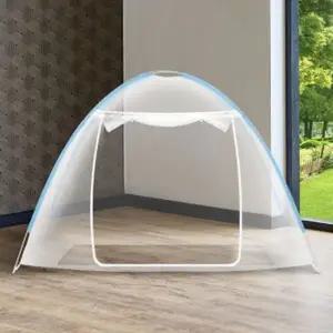 원터치모기장 소 캠핑 침대 사각 모기장텐트