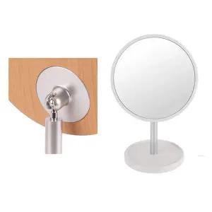우드 트레이형 받침대 탁상 책상거울 다용도거울 메이크업거울