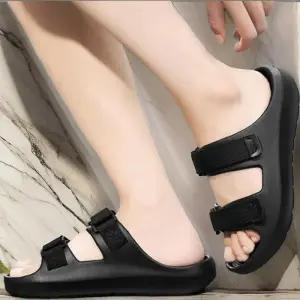 [옷자락]남성 찍찍이 아쿠아 크로스 샌들