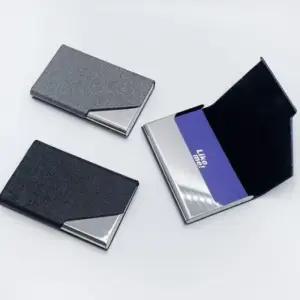 [옷자락]남성용 자석 명함 지갑 비즈니스 카드케이스