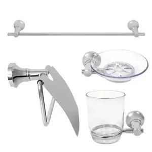 [JH15P8PV_52CW]욕실 컵대 악세사리 세트 비누대 800 4품 (31408896A)