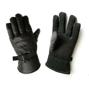 오토바이 가죽 방한 장갑 털안감 겨울 바이크장갑 라이더장갑