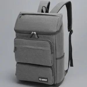 [옷자락]남성 대학생 몬스터 수납 심플 포켓 대형 백팩