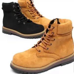 [옷자락]남성 힙무드 블랙 브라운 스웨이드 키높이 로퍼 워커