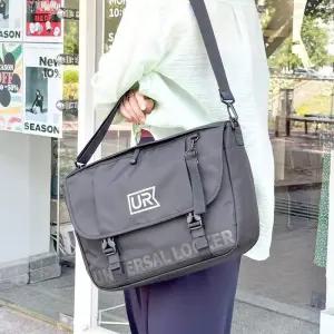 [옷자락]남녀공용 알찬수납 덮개 태블릿보관 경량 크로스백