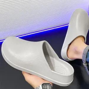 [옷자락]남자 마실룩 사무실 쿠션 EVA 둥근 편한 슬리퍼