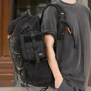 [옷자락]남자 버클 가벼운 블랙 방수기능 파우치