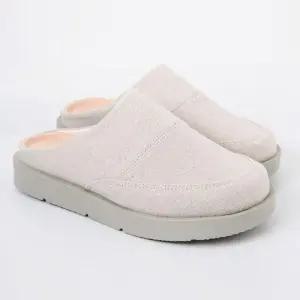 [옷자락]남자 스티치 둥근 베이직 사무실 실내외 슬리퍼