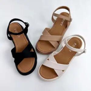 슈즈플랜 2404 엑스 스트랩 샌들 3color 샌달 여름 편한샌들