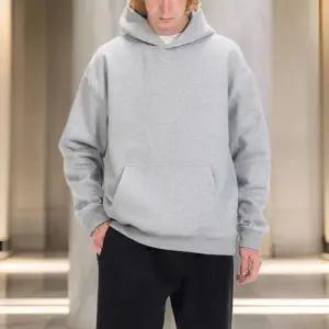 [옷자락]남성 오버핏 회색티 포켓 20대 후드 맨투맨