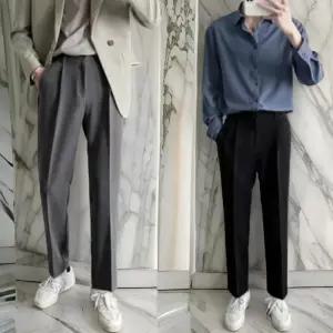 [옷자락]남자 출근룩 와이드핏 남친룩 슬랙스 팬츠