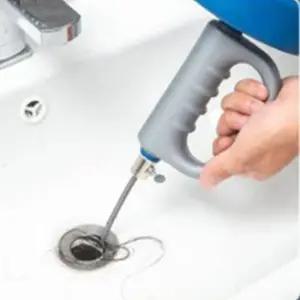 [SBD] 도구 하수구 제거용 기계식 스프링 막힘 15m 청소기 청소 세면대