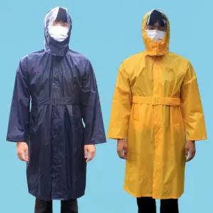 [옷자락]남자 작업용 우비 우의 등산용 코트 신사 낚시용 자켓