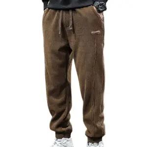 [옷자락]남자 코듀로이 바지 츄리링바지 FW 골덴 고무줄 바지