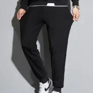 [옷자락]남자 세미배기핏 슬림조거 고무줄 FW 기모조거 바지