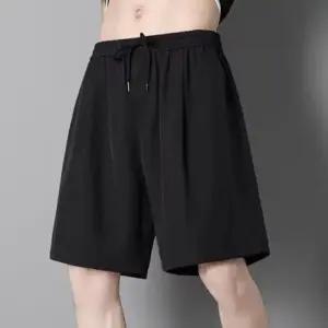 [옷자락]남성 무지 쿨링 찰랑핏 5부 밴딩 팬츠