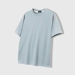 [옷자락]남성 여름파스텔 쿨링반팔 라운드넥 무지티