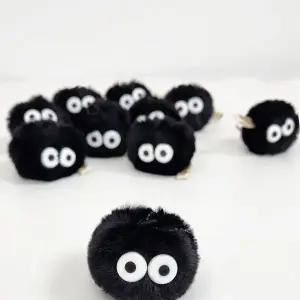 [골드스마일]먼지 폼폼이 인형 가방 커플 우정 선물 키링