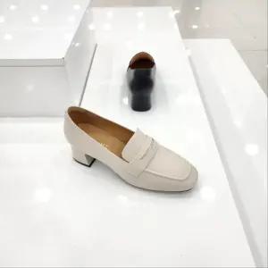 [탠디]by미셸 소가죽소재 컴포트 4cm굽 여성 기본 로퍼 구두 x25011 cc3_CC