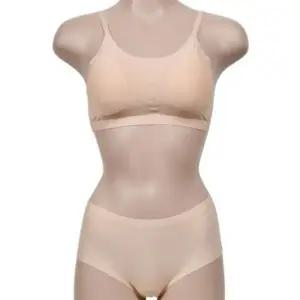 (고아라)심플한 데일리룩 누디 브라팬티 세트 보정 몰드세트
